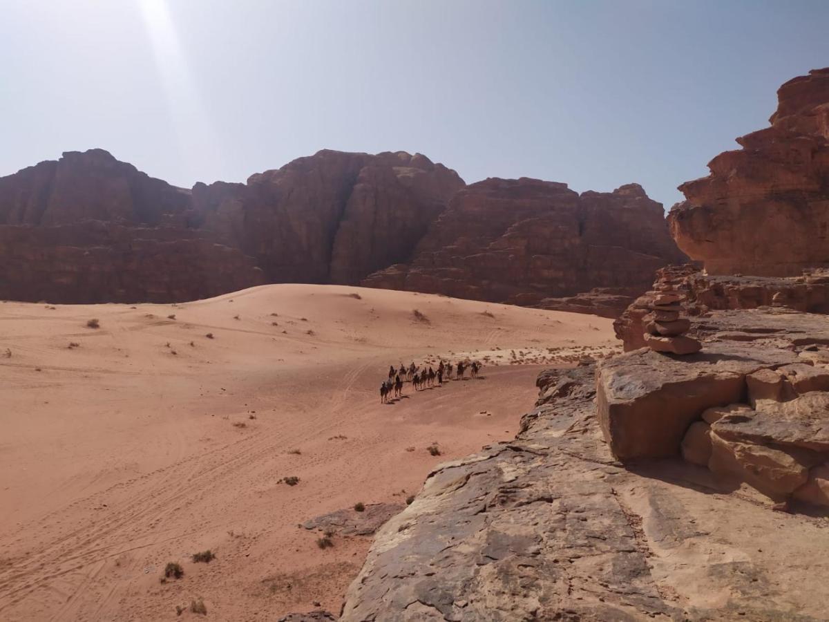 Hotel Omar Ghazi Camp Wadi Rum Exterior foto